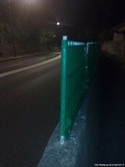 Grillage vert